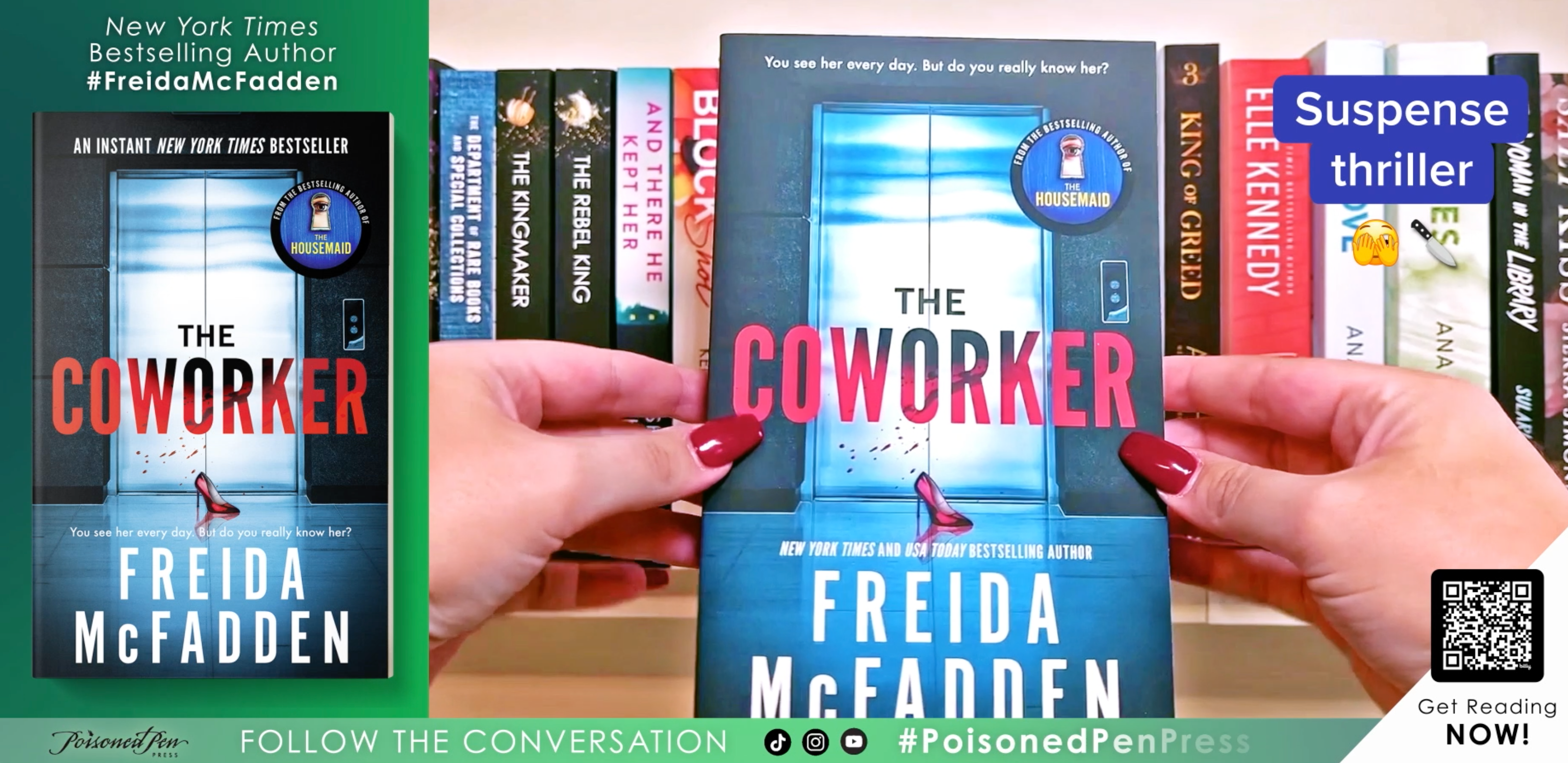  The Coworker By Freida McFadden 