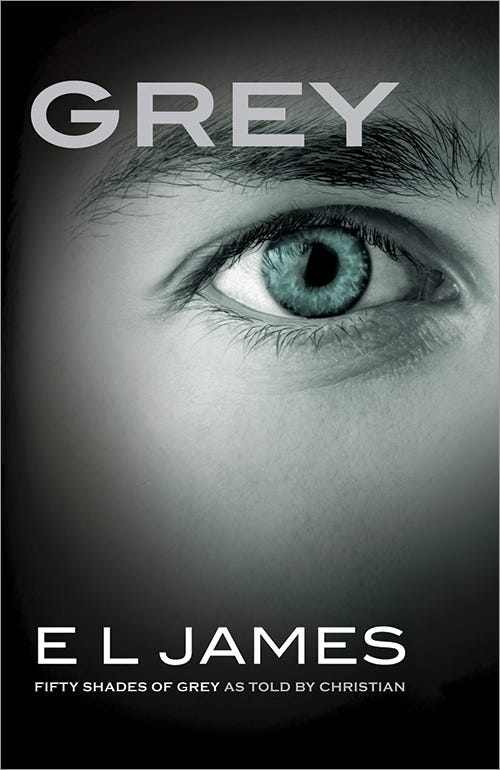 Grey:  Fifty Shades of Grey as Told By Christian cover