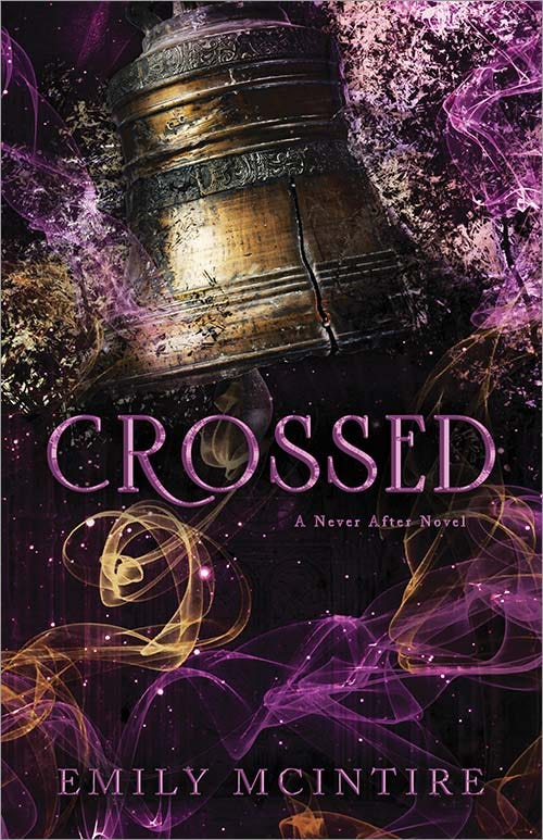 Crossed cover - Large bell with a crack surrounded by colored whisps of smoke
